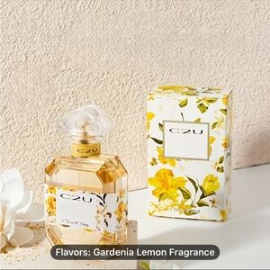Gardenia lemon perfume 1.7FL.OZ. New in Box. Smells amazing.